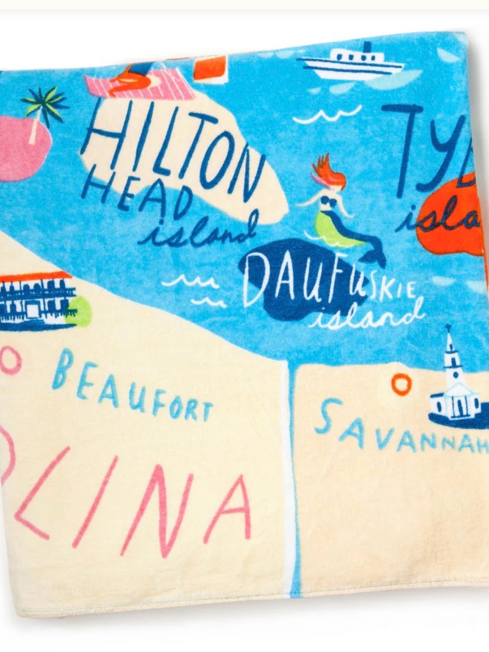 Spartina Sea Islands Beach Towel NIP
